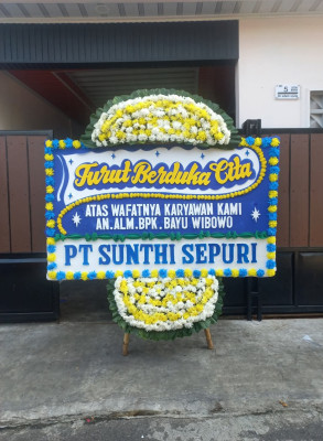 Papan Bunga Duka di Pateten Dua